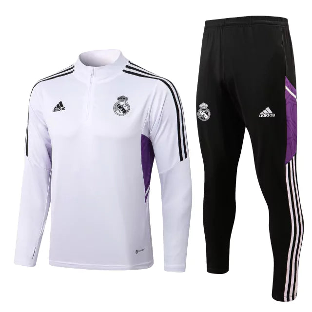 Conjunto de Treino Real Madrid 2023 Branco